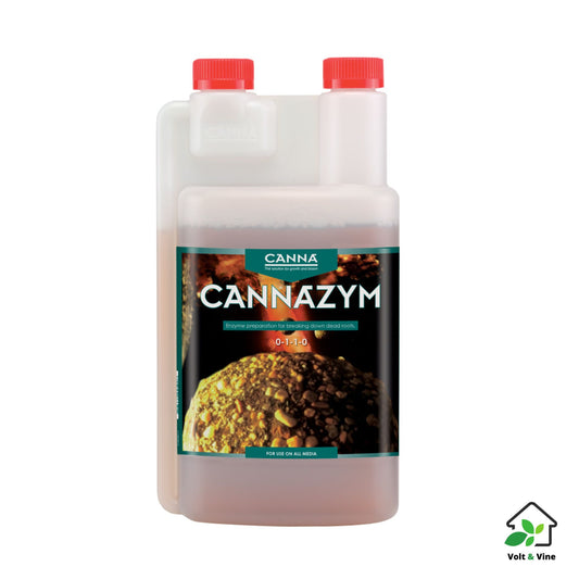 A 250ml bottle of CANNA Cannazym, an enzyme product to break down dead roots
