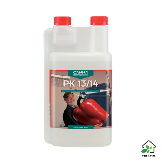A 250ml bottle of CANNA PK 13/14, a phosphorus and potassium booster for flowering.